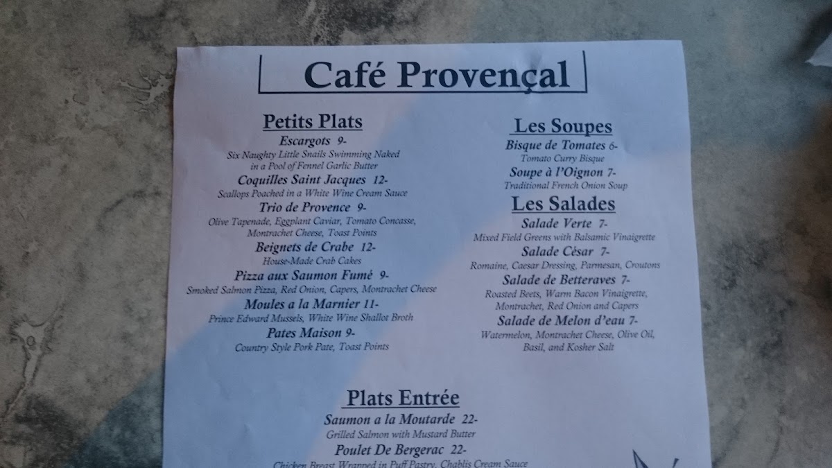 Menu Cafe Provencal-10