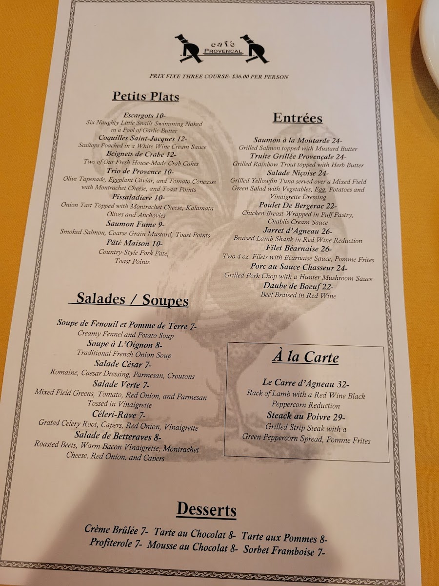 Menu Cafe Provencal-7