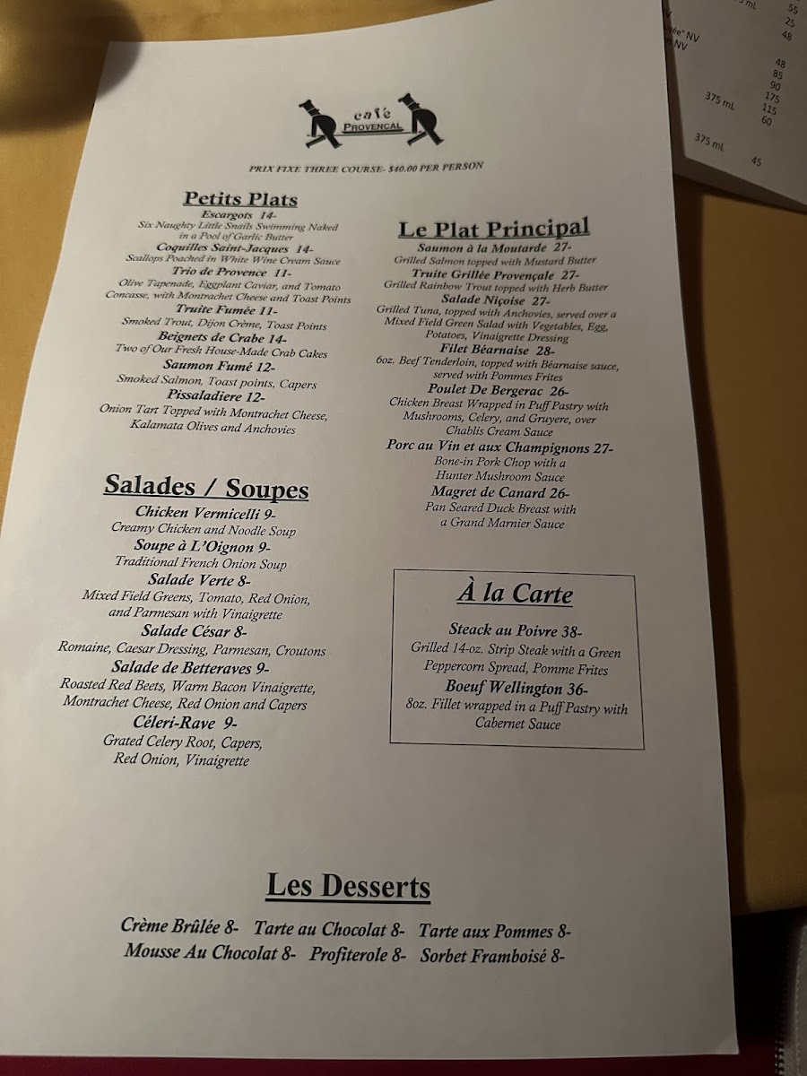 Menu Cafe Provencal-8